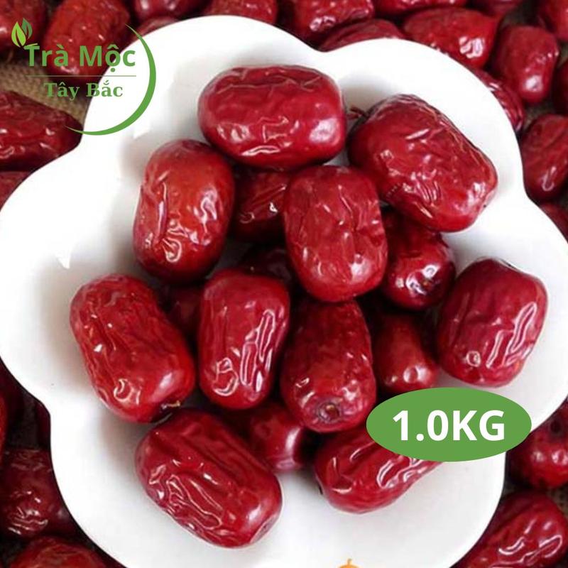 Túi 1Kg Táo đỏ tân cương hoa điền Size 170-180 trái thơm ngon sạch kho tự nhiên - đồ ăn nhẹ khô bổ dưỡng - đồ ăn vặt - hoa điền Trà Mộc Tây Bắc