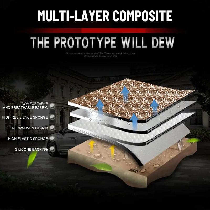 Product Introduction of Summer Car Seat Cover Breathable Ice Silk Four Seasons Car Seat Cushion 5