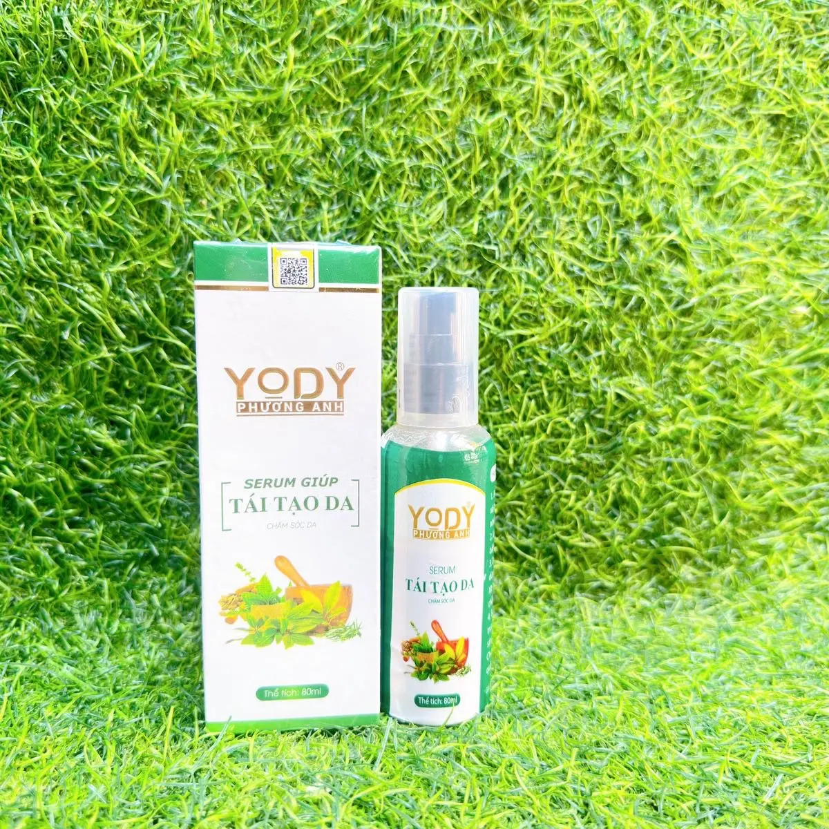 Serum Tái tạo da Yody White Phương Anh hỗ trợ cải thiện mụn mũ, mụn viêm