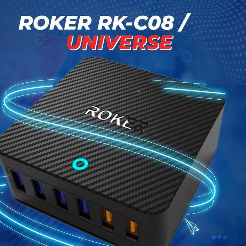 #22. Charger Roker Universe 6 USB