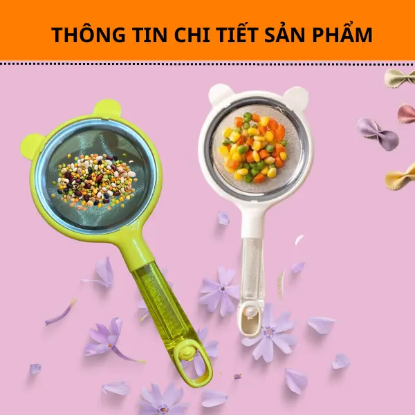 Dụng cụ rây cháo cho bé inox 304 không gỉ cao cấp kem voi - Rây lọc bột, cháo thép không gỉ cao cấp Kem Voi 5