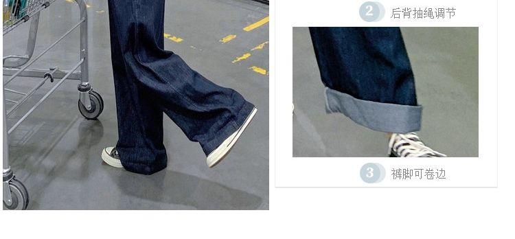 Product Introduction of Quần Yếm Denim, Phong Cách Nhật Bản, Mùa Xuân Và Mùa Thu, Mỏng Và Không Tay, Áo Jumpsuit Quần Nữ, Bó Sát Và Thẳng, Ống Rộng, Có Dây Đeo 5