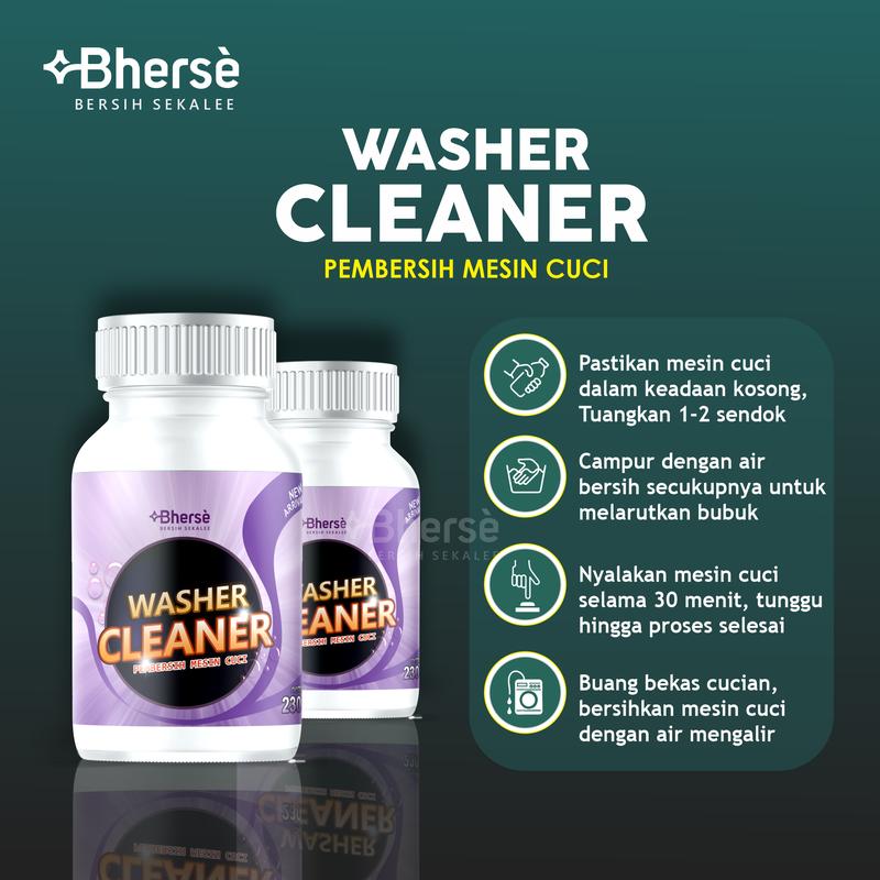 PROMO Bherse Washer Cleaner Pembersih Mesin Cuci 2