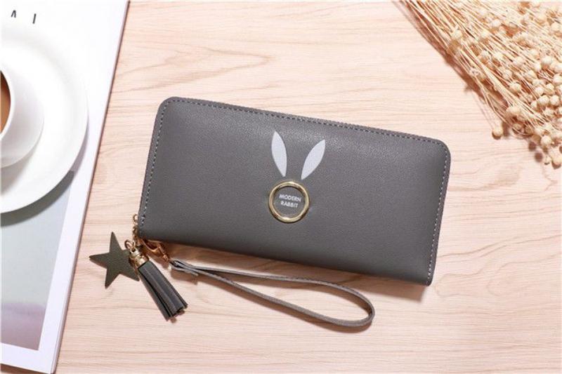 Product Introduction of New Wallet Women's Long Large Capacity Mobile Phone Bag Clutch Girl Student Multiple Card Slots Zipper Bag Wallet 4