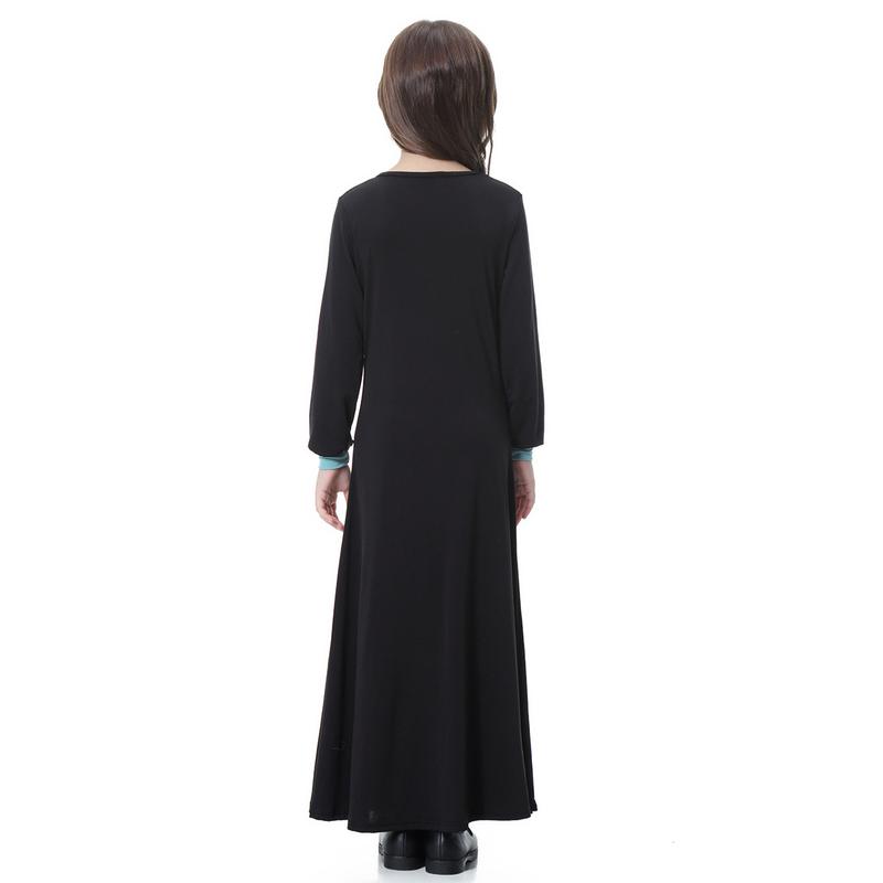 Product Introduction of 4-16 years old Muslim Girl Skirt Set Muslim Girl Long Dress Set Muslim Girl Clothing Girl Batman Skirt Set Children's Clothing South East Asia Girl Long Dress Dress 9