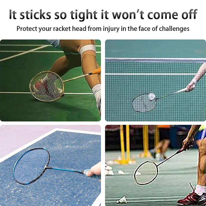 Product Introduction of Badminton Racket Protection Sticker with Full Frame Anti-Collision Strip Racket Head Protection Wire 22