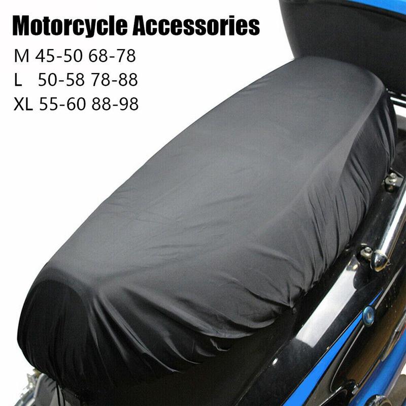1pc Oxford Cloth Motorcycle Seat Cover Rain Proof Cushion Protection Outdoor Cover Cover Sun U5T3 1