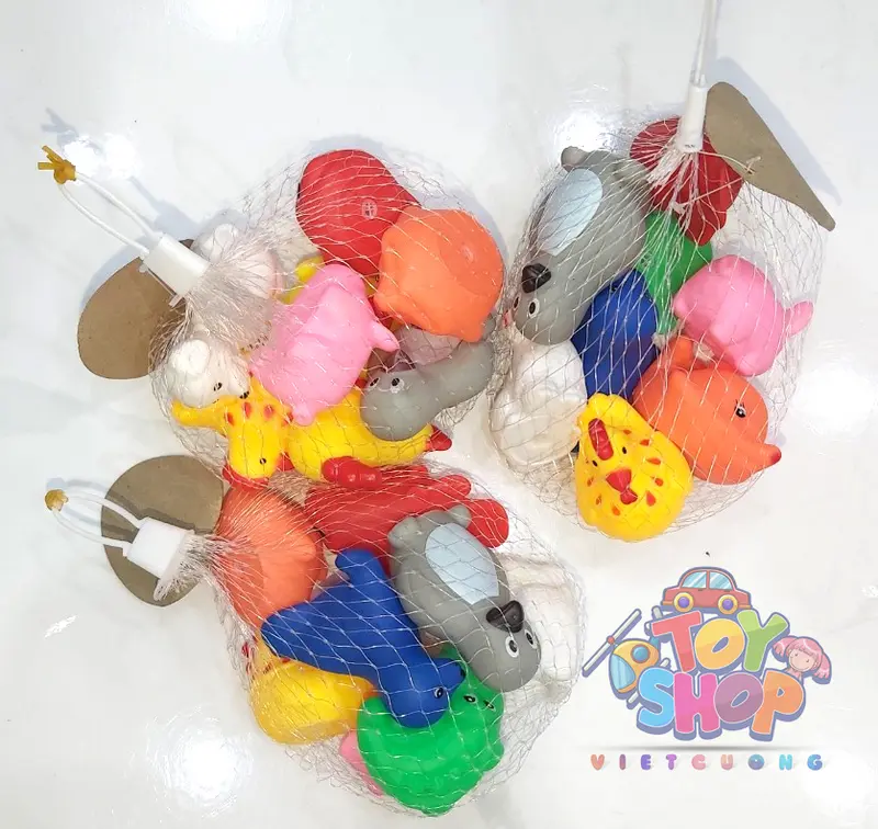 Túi 6 Con Thú Chip Dễ Thương Cho Bé 1