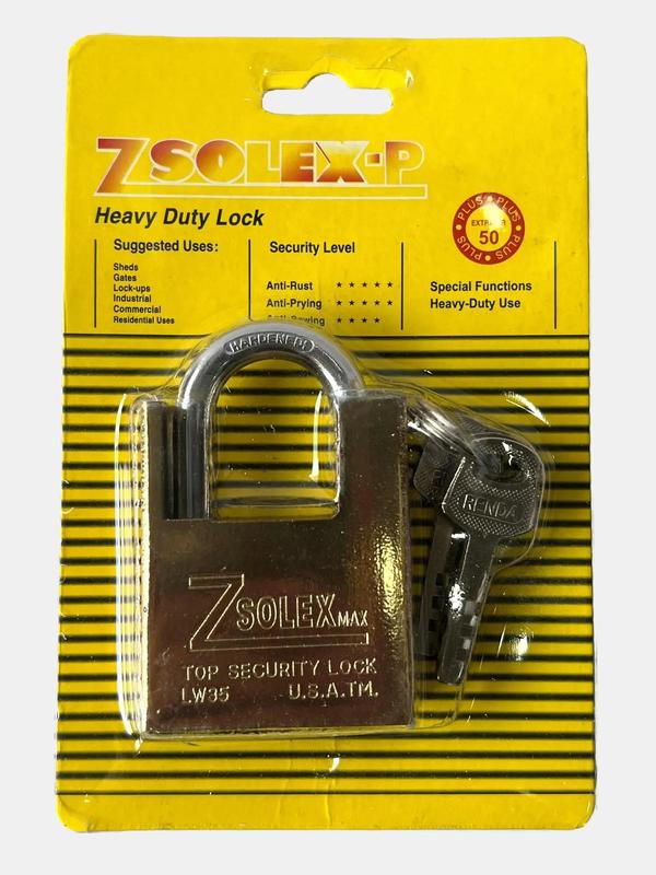 Ổ khóa chống trộm, chống cắt Zsolex Promax 5P, 4P ( 4 Chìa khóa )