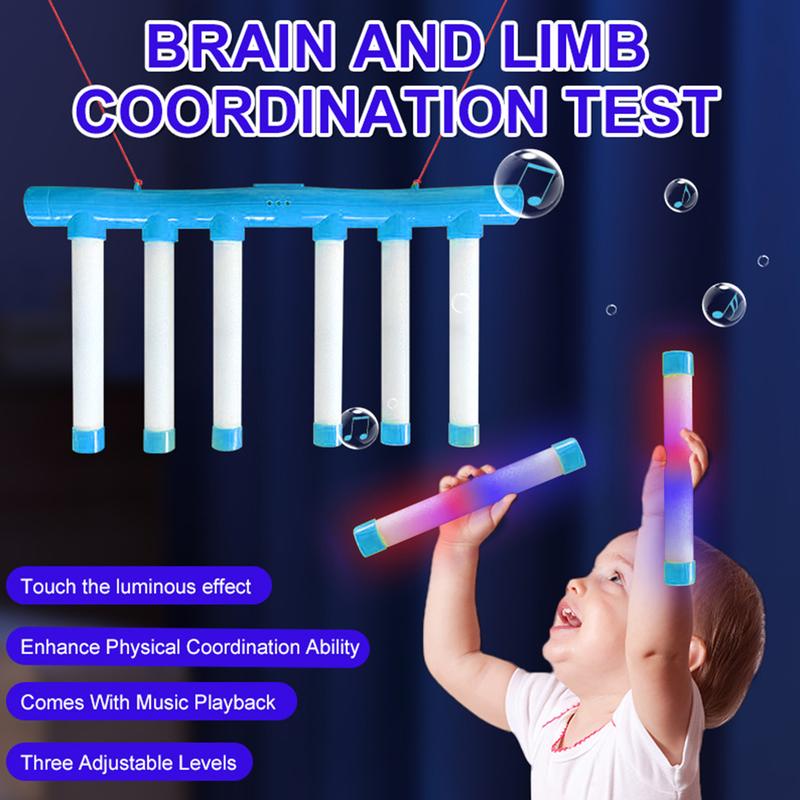 Rmpdefy Reaction Training Game Stick Grab Machine for Hand-Eye Coordination Speed Challenge Toy Adjustable Speed Catching Game Drop Cube Game for Reflexes And Cognitive Development 2