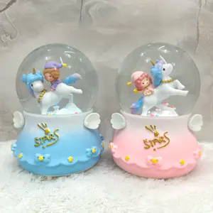 Snowball Bola Musik Air Unicorn Star Size Large
