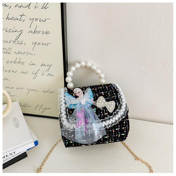 Product Introduction of Dompet Syiling Kanak-kanak, Beg Tangan Puteri Duyung Kartun Comel, Gaya Barat, Beg Silang Badan, Beg Mutiara, Baharu untuk 2024 Purse 8