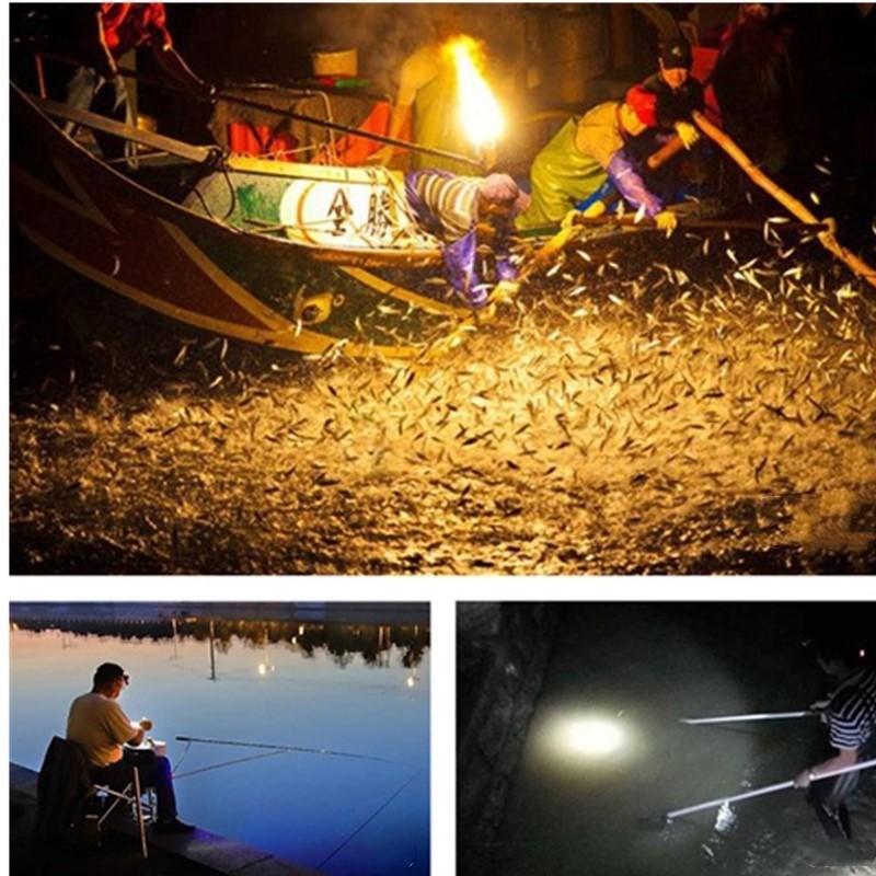 Product Introduction of 60W DC 12V Green White Yellow LED Fishing Light Underwater Drop Submersible Lures Boat Lamp Lights for Attracting 19
