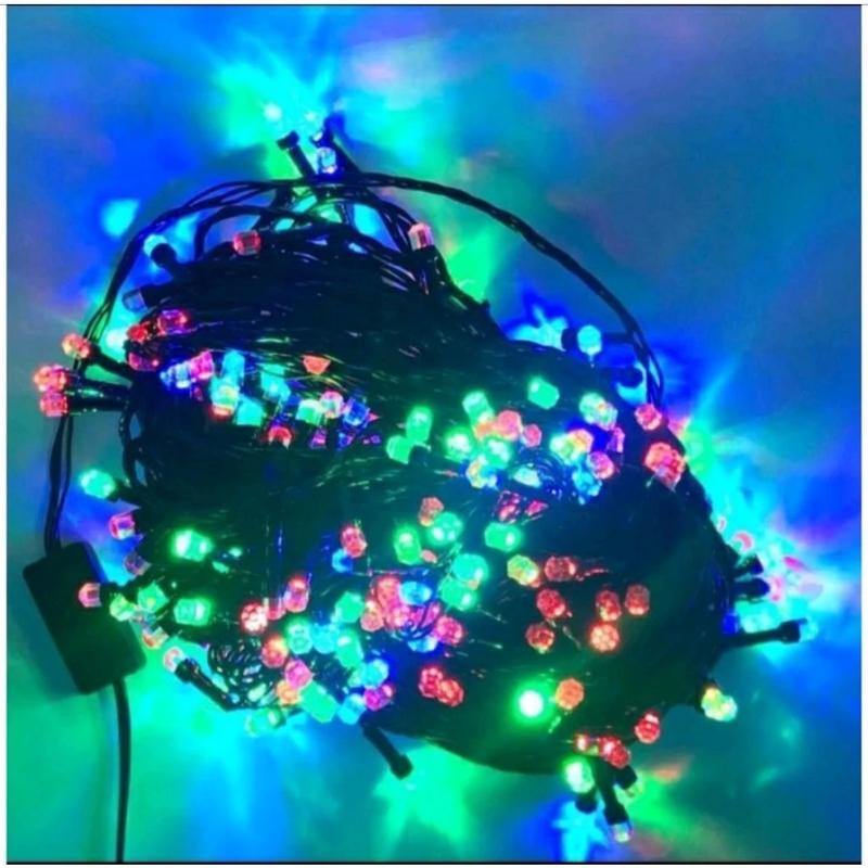 50M Đèn Nháy Dây Led Trang Trí Ngoài Trời Siêu Chống Nước Lựa chọn hoàn hảo để trang trí Tết và Noel đè n 3