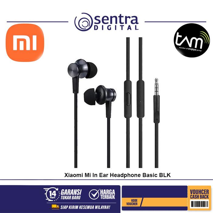 Gambar XIaomi Mi In Ear Headphone Basic dari Sentra Digital Kota Surabaya Tokopedia