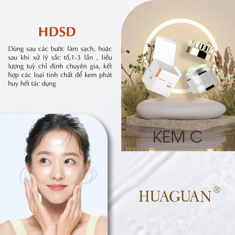 Product Introduction of Mờ Nám Tàn Nhang Đồi Mồi Huaguan đêm 3