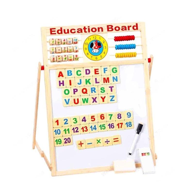  Bảng Học Chữ Cho Bé Bảng Học 2 Mặt Có Bộ Số Và Chữ Cái Gắn Nam Châm Giúp Bé Thông Minh Đồ Chơi Kem thẻ  chobéhọc 