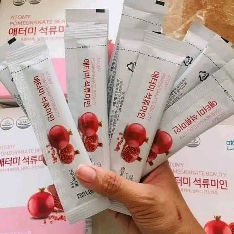 Atomy Pomegranate Mixed Fruit Jelly 10 Sachet