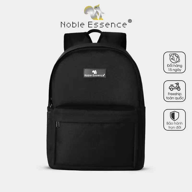 Balo đi học nam nữ Noble Essence Simple Backpack B1 nhiều ngăn chống nước cao cấp Đeo Vai 0