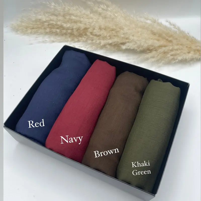 Light as feather cotton silk Hijab 3