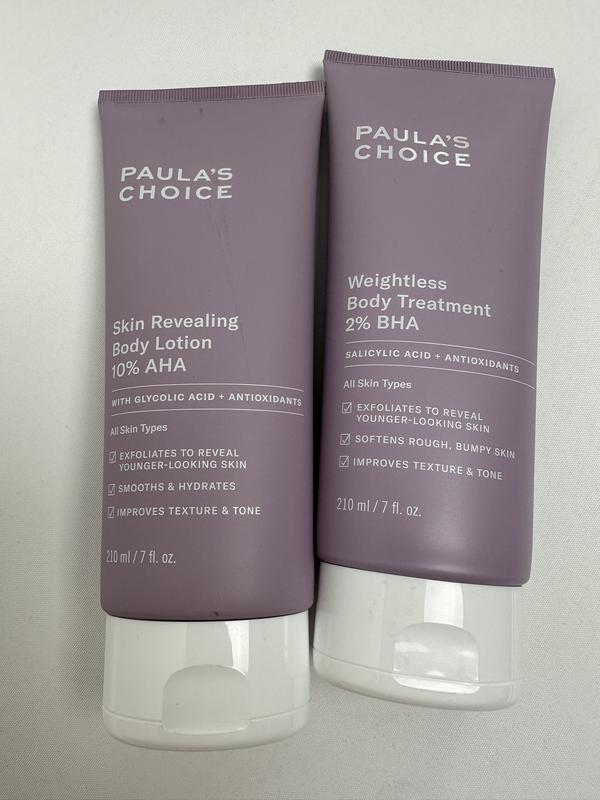 KEM DƯỠNG THỂ PAULA CHOICE BODY LOTION AHA 10% và BHA 2% CHO DA BODY (210ML)