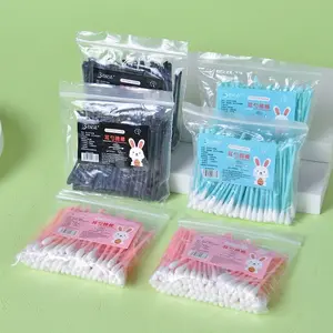 COTTON BUD 2 IN 1 ISI 100PCS H650 KOREK KUPING SUPER LEMBUT PEMBERSIH TELINGA 2 SISI