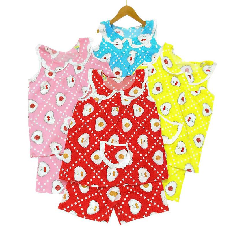 combo 4 Bộ ( Bộ mặc nhà tay cánh tiên Quần đùi nhiều mẫu cho bé gái từ 25kg _35kg 5