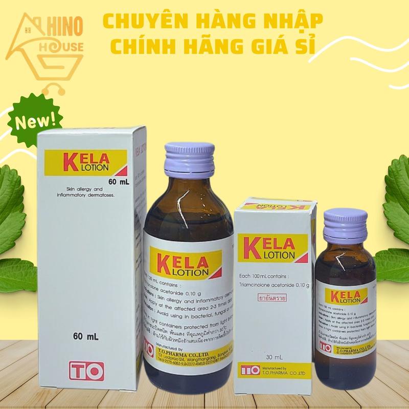Thuốc Bôi Ngoài Da Kela Lotion Thái Lan Hổ Trợ Viêm Nang Lỗ Chân Lông - Hinohouse