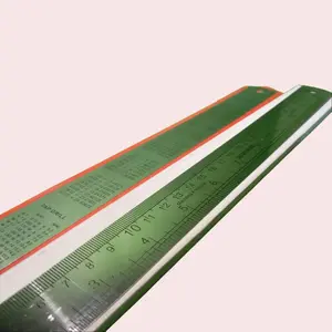 Penggaris/Mistar Besi Safari 30cm Ideal untuk Kantor dan Sekolah