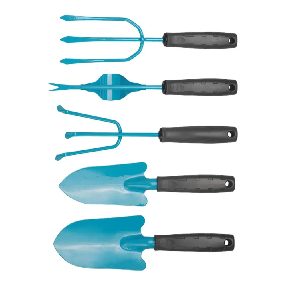 5 Pieces Stainless Steel Garden Shovels, Gardening Tool Set ,with Ergonomic Handle, Garden Trowels for Yard ,Garden ,Transplanting Lawn Patio