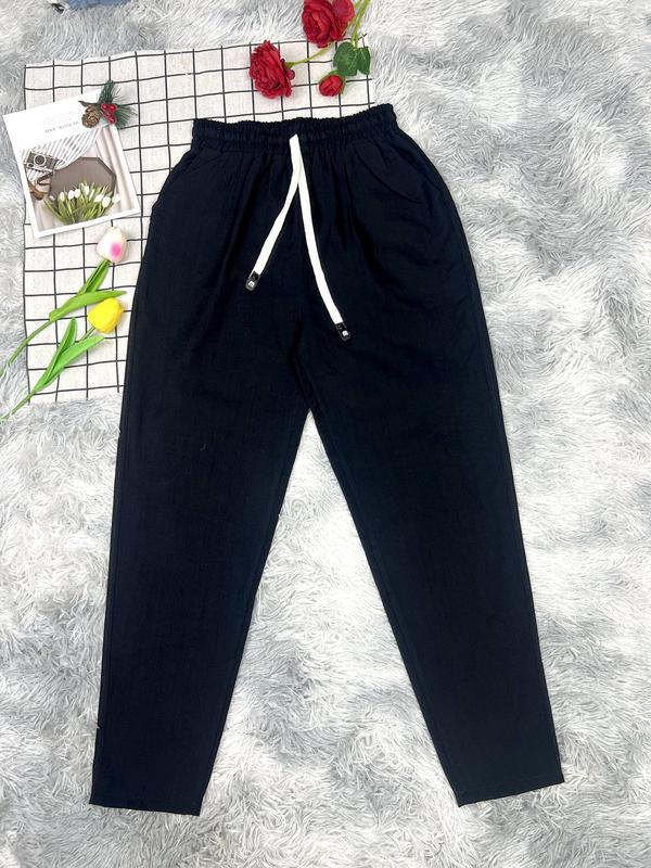 Quần đũi baggy có dây rút thật 3