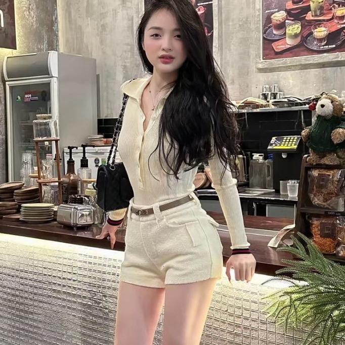  NGOCBICH - from nhỏ tăng size QUẦN SOOC DẠ XÙ MỚI CÓ KÈM ĐAI HOTTREND CHUẨN QCL1 9882 