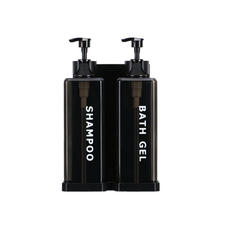 Product Introduction of Wall Mounted Soap Dispenser, 1 Count Punch-free Soap Liquid Pump, Shampoo Conditioner Shower Gel Dispenser for Bathroom Supplies 5