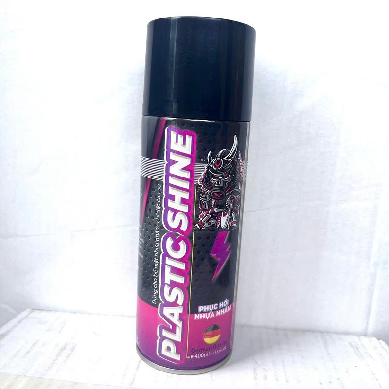Chai xịt Phục Hồi Nhựa Nhám Sprayking Plastic Shine, dưỡng nhựa đen, làm mới, dưỡng nhựa nham 400ml x it Sơn