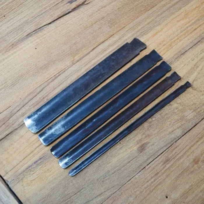 PAKET PAHAT UKIR KAYU JENIS KOL 5BILAH BAHAN BAJA