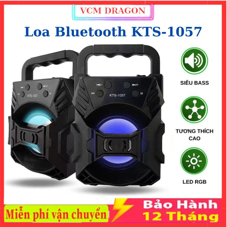 Loa Bluetooth mini KTSM-1057/CL90/ SKD 106 PRO  nhỏ gọn âm thanh siêu hay đèn led nhấp nháy Hỗ trợ cắm thẻ nhớ, USB 4
