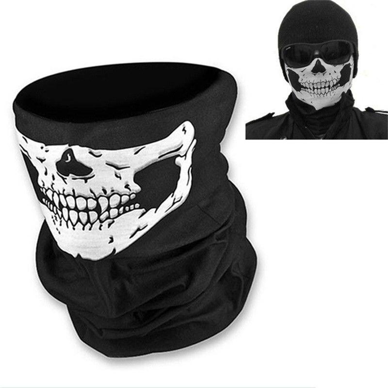 Product Introduction of Skull Bandana Mask Tube Scarf Skeleton Motorcycle Headband Ski Face Neck Jaw 10