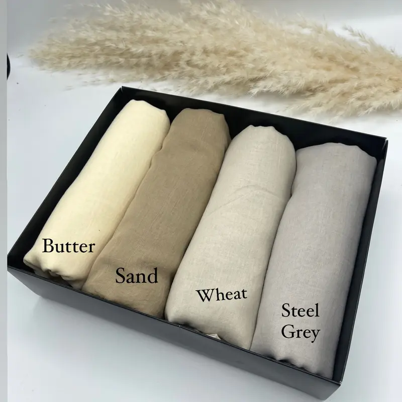 Light as feather cotton silk Hijab 2