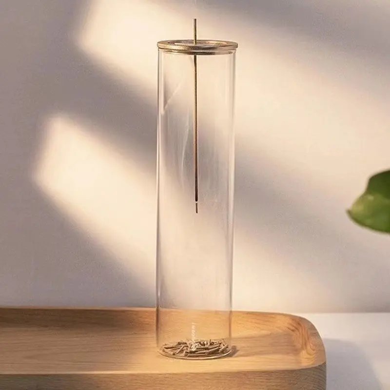 Incense Holder Incense Holder For Sticks Removable Glass Ash Catcher Mess-Free Incense  Meditation Yoga Spa And With Decor