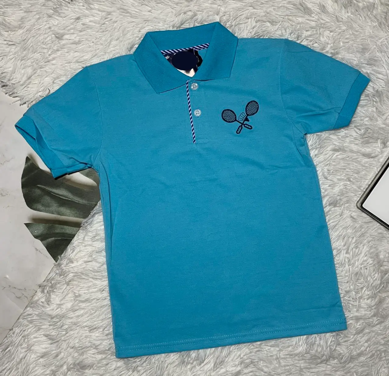 Áo thun bé trai bé gái áo thun có cổ chất liệu cotton cao cấp co dãn 4 chiều họa tiết thêu cực đẹp cho các bé