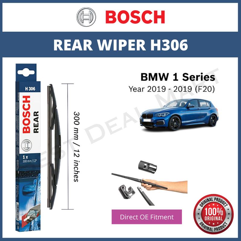 ORIGINAL Bosch Rear Wiper (Wiper Belakang) H306 for [ BMW 1 Series ...