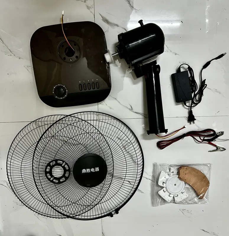 Quạt 16 inh inverter động cơ không chổi than bldc chạy điện DC 12v 24v 1