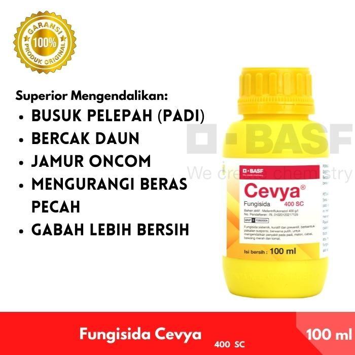 Gambar Cevya 100 ml - Fungisida UntukPenyakit Busuk Pelepah Bercak Daun Padi dari BASF Petani Sejahtera Kota Tangerang Tokopedia