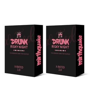 Drunk Risky Night Card Game, 1 Box Fun Adventure Game for Couples, Card Game, Great for Date Night, Game Night, Adult Board Game