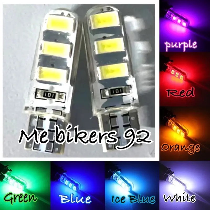 2pcs T10 LED Bulb 5050 LED Light bulbs Car/Motorcycle LED 12V LED Interior Light