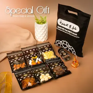 Paket Kamil souvenir oleh oleh haji dan umroh lengkap dengan tas premium mewah Muslim Tasbih Hampers
