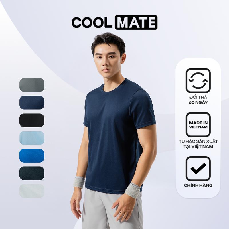 Áo Thun Nam Thể Thao Coolmate - Logo ExDry - Coolmate
