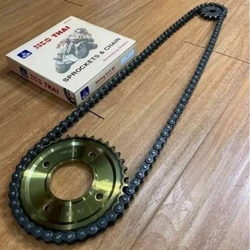 Nhông Sên Dĩa - Nhông xích Neo Thái Dream/wave rs/ju,si Hàng Chất Lượng Phụ Tùng