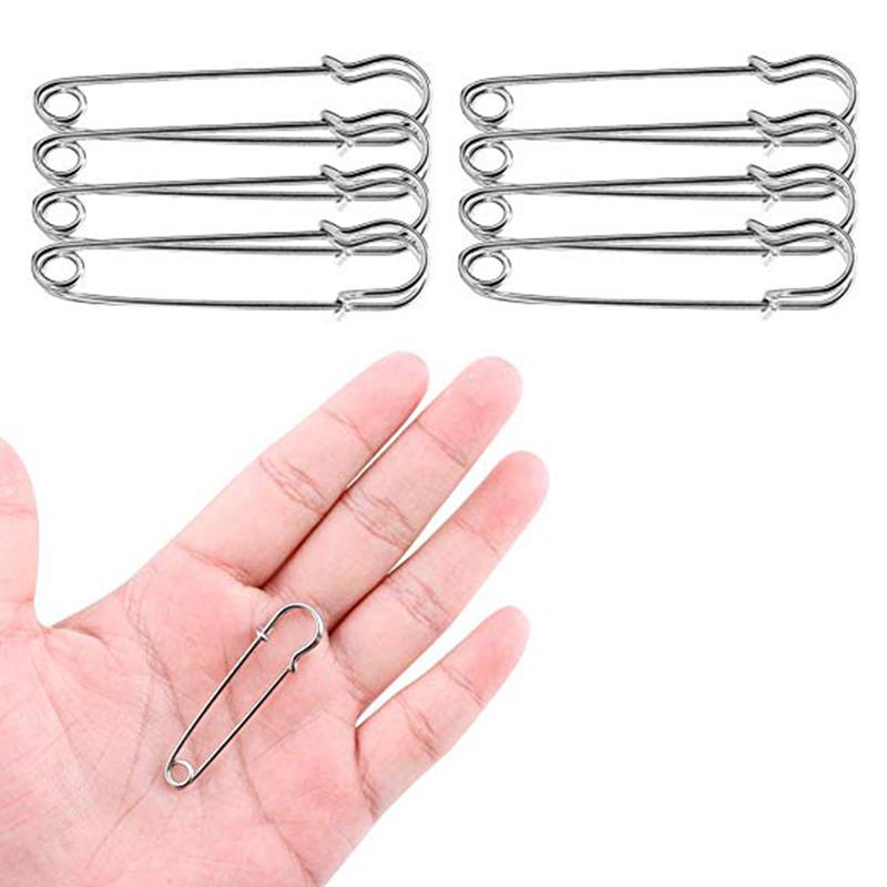 Kim tây màu bạc, Kim băng cài quần áo, ghim cài áo thời trang và phụ kiện 1