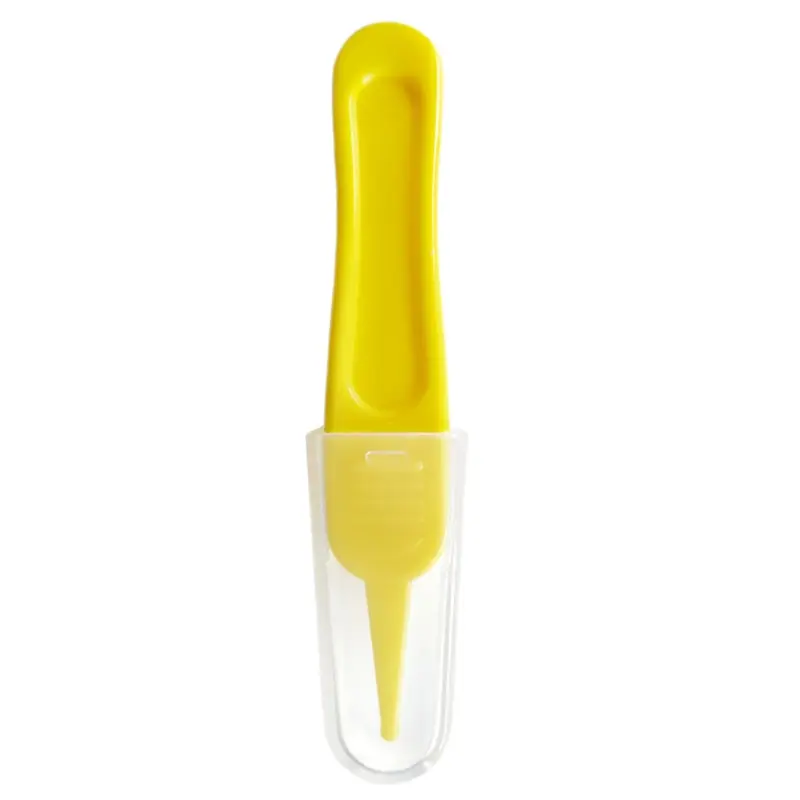 ✪ Baby Nasal Tweezer Baby Nose Cleaning Tweezer Round for Head Baby Nose Booger Picker Ear Cleaner Clip Tool Ear Wax Remover for Baby Care